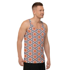 Man wearing Urban Graffiti street style tank top