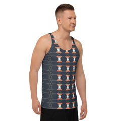 Front view of Aqua Splash Men's Tank Top