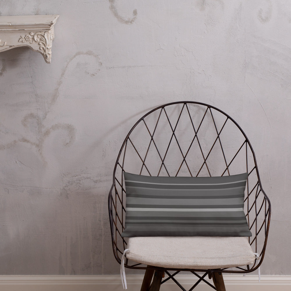 Close-up of Elegant Quatrefoil Premium Pillow with Plush Texture