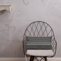 Close-up of Elegant Quatrefoil Premium Pillow with Plush Texture