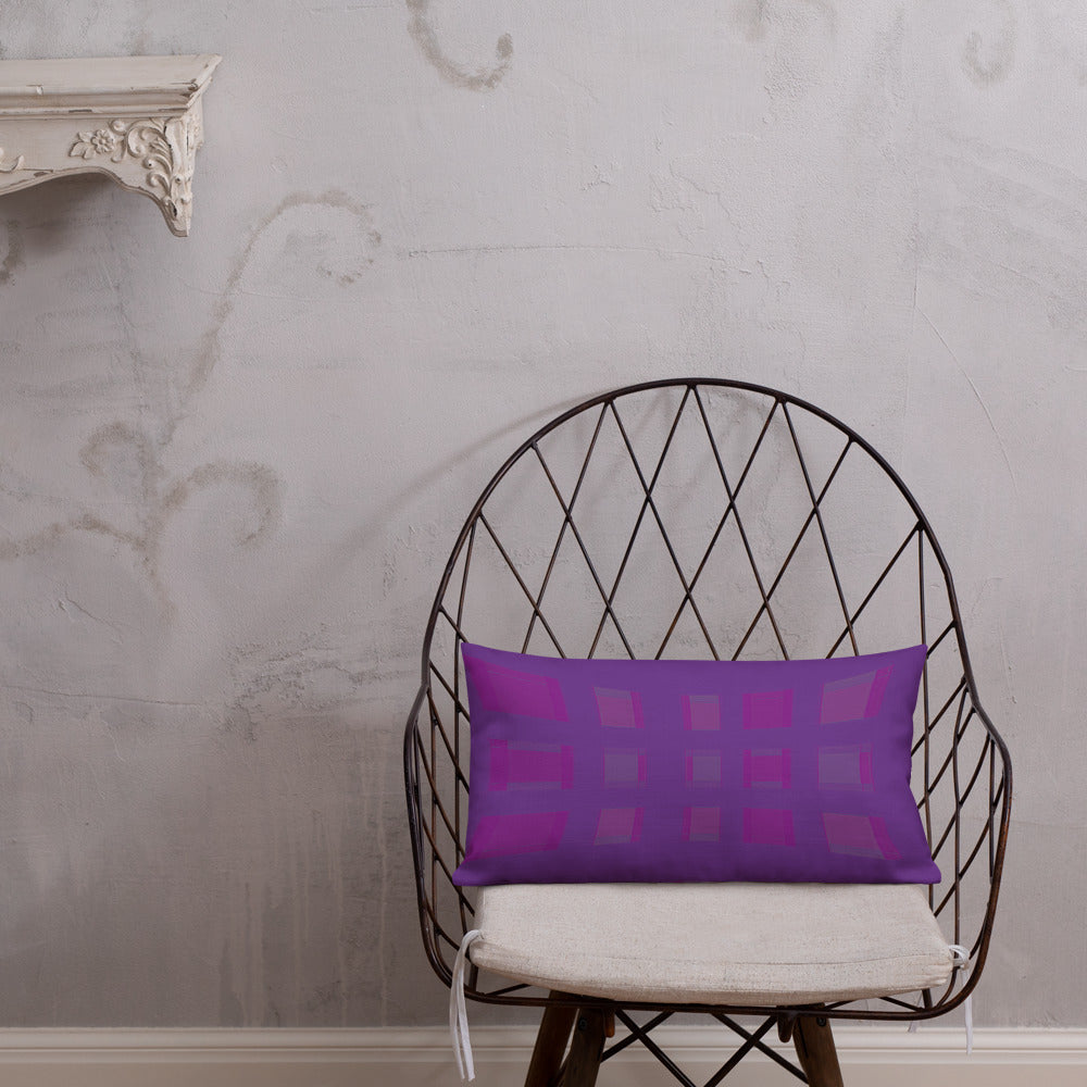 Premium Velvet Stripe Accent Pillow adding luxury to home decor.