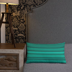 Vibrant and Soft Eastern Blossom Premium Pillow Detail