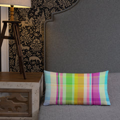 Cosmic Carnival Premium Accent Pillow, a stylish addition to your home decor collection.