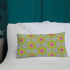 Stylish and comfortable modern abstract premium pillow.