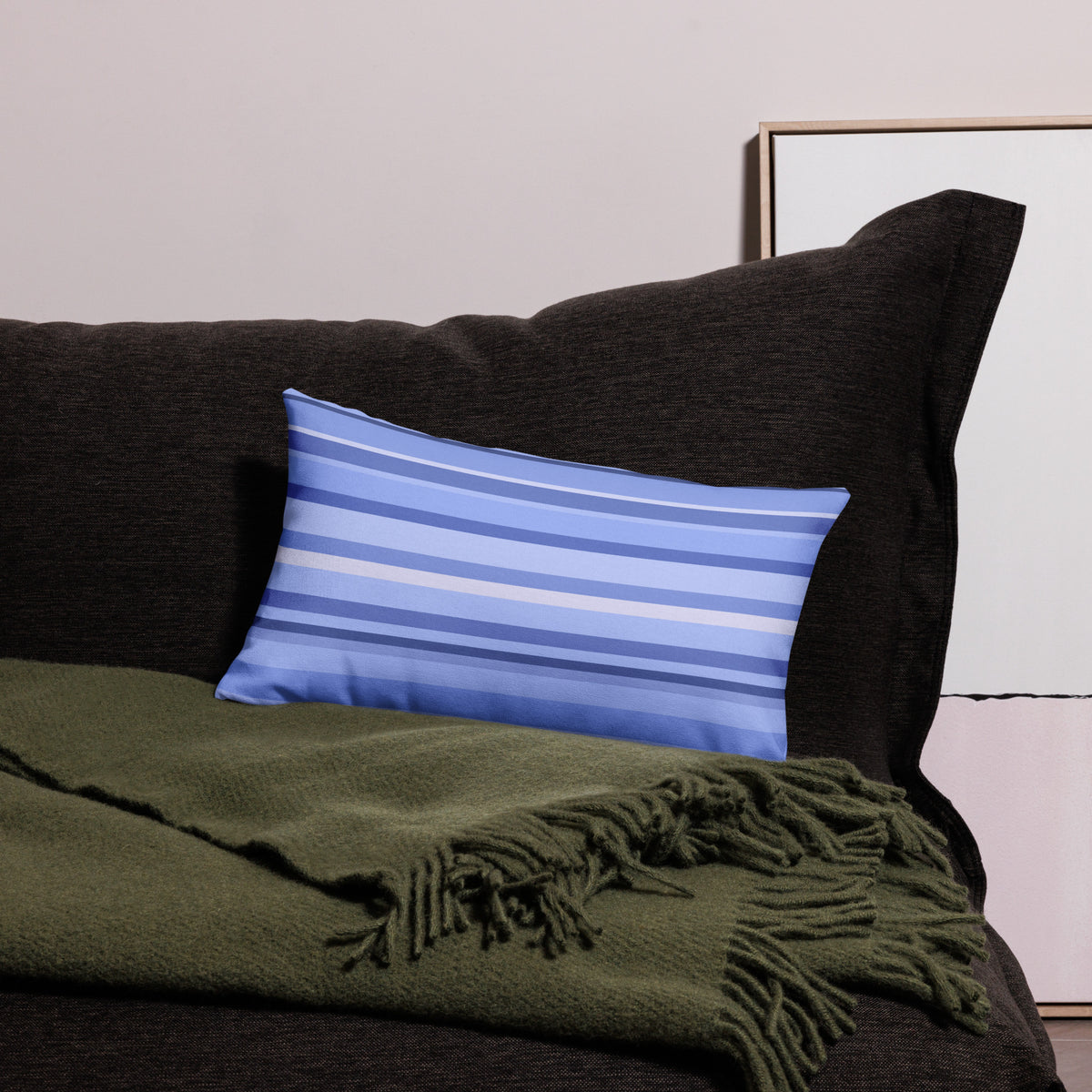 Botanical Bliss Premium Pillow with Nature-Inspired Pattern
