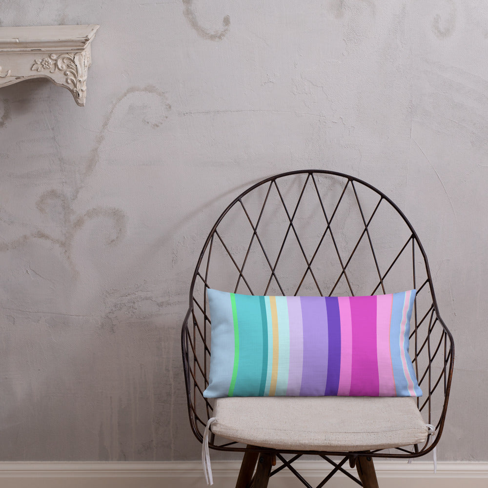 Elegant Midnight Monochrome Accent Pillow for Sophisticated Interiors