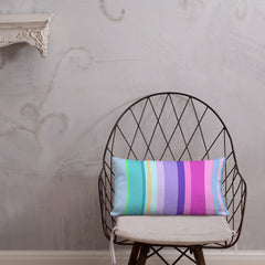 Elegant Midnight Monochrome Accent Pillow for Sophisticated Interiors