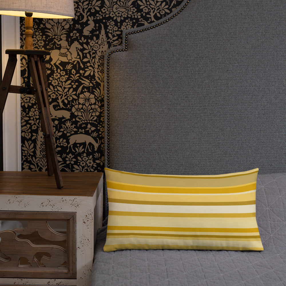 Autumn Leaves Premium Pillow with Vibrant Fall Colors Design