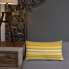 Autumn Leaves Premium Pillow with Vibrant Fall Colors Design