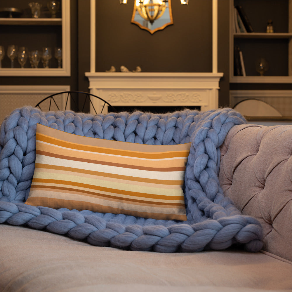 Stylish and Comfortable Vintage Tapestry Pillow in Home Setting