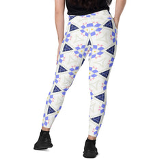 Amethyst Aura Diamond Bliss Crossover Leggings