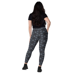 Electric Skyline Crossover Leggings With Pockets