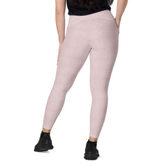 Mystical Mirage Crossover Leggings with Pockets