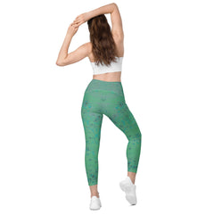 Versatile Velvet Leggings with Pockets for Active Women