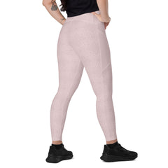 Mystical Mirage Crossover Leggings with Pockets