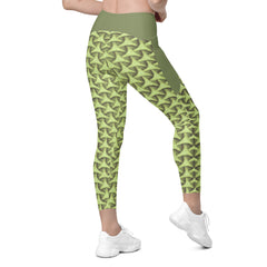 Zenith Zen Tristar Leggings equipped with pockets, ideal for storing small items.