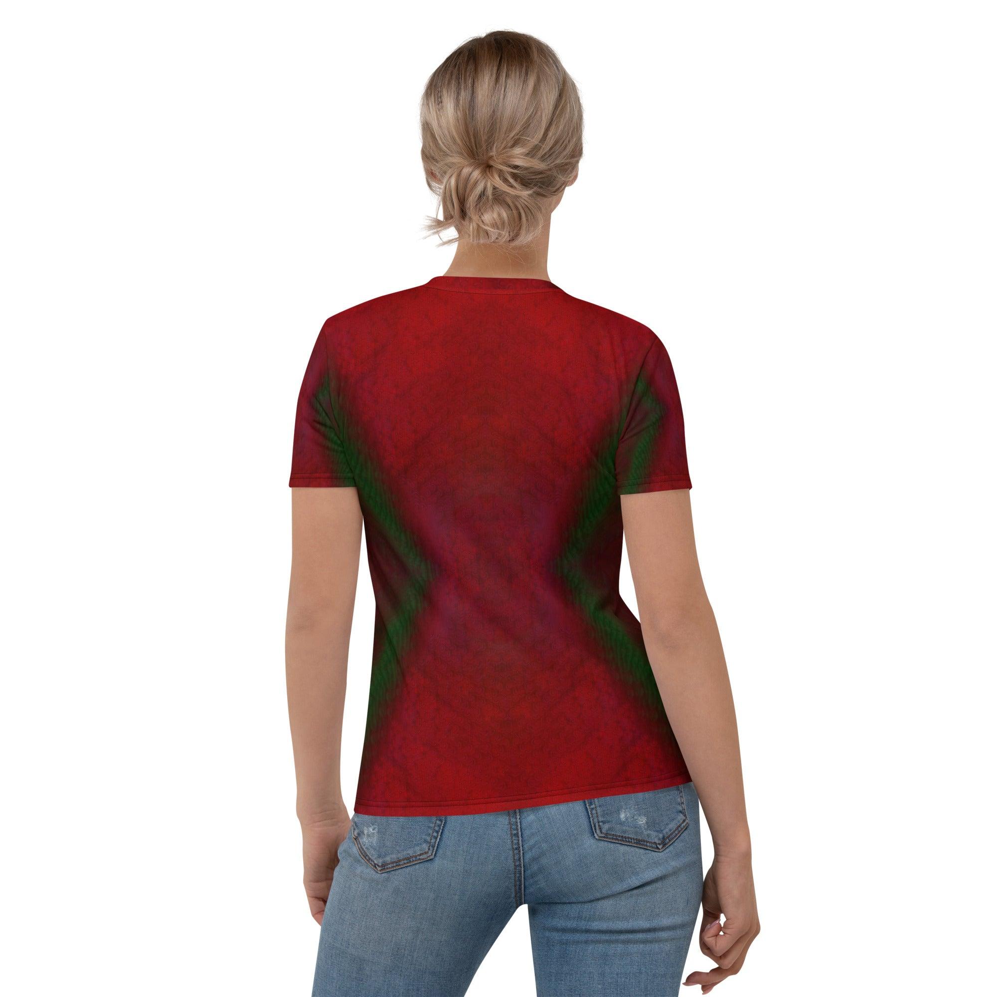 Whimsical Wonders II Women's T-shirt Back View.