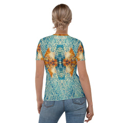 Unique Surfing 5-08 Women's T-Shirt, ideal for surf enthusiasts seeking fashion