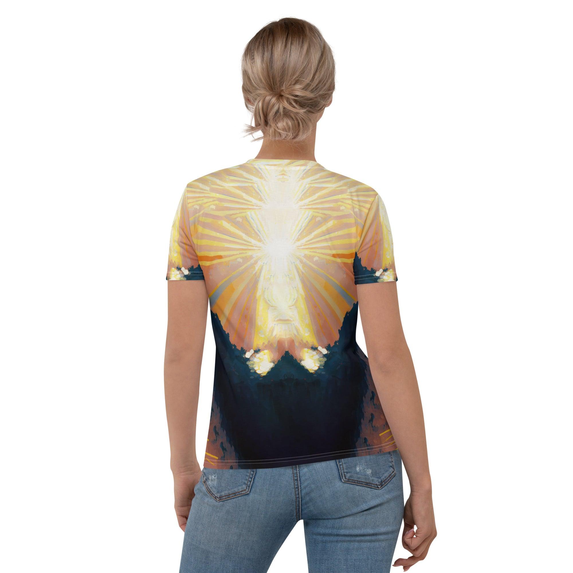 Wear your art with SurArt 71 Women's Tee: a canvas of style and surf inspiration.