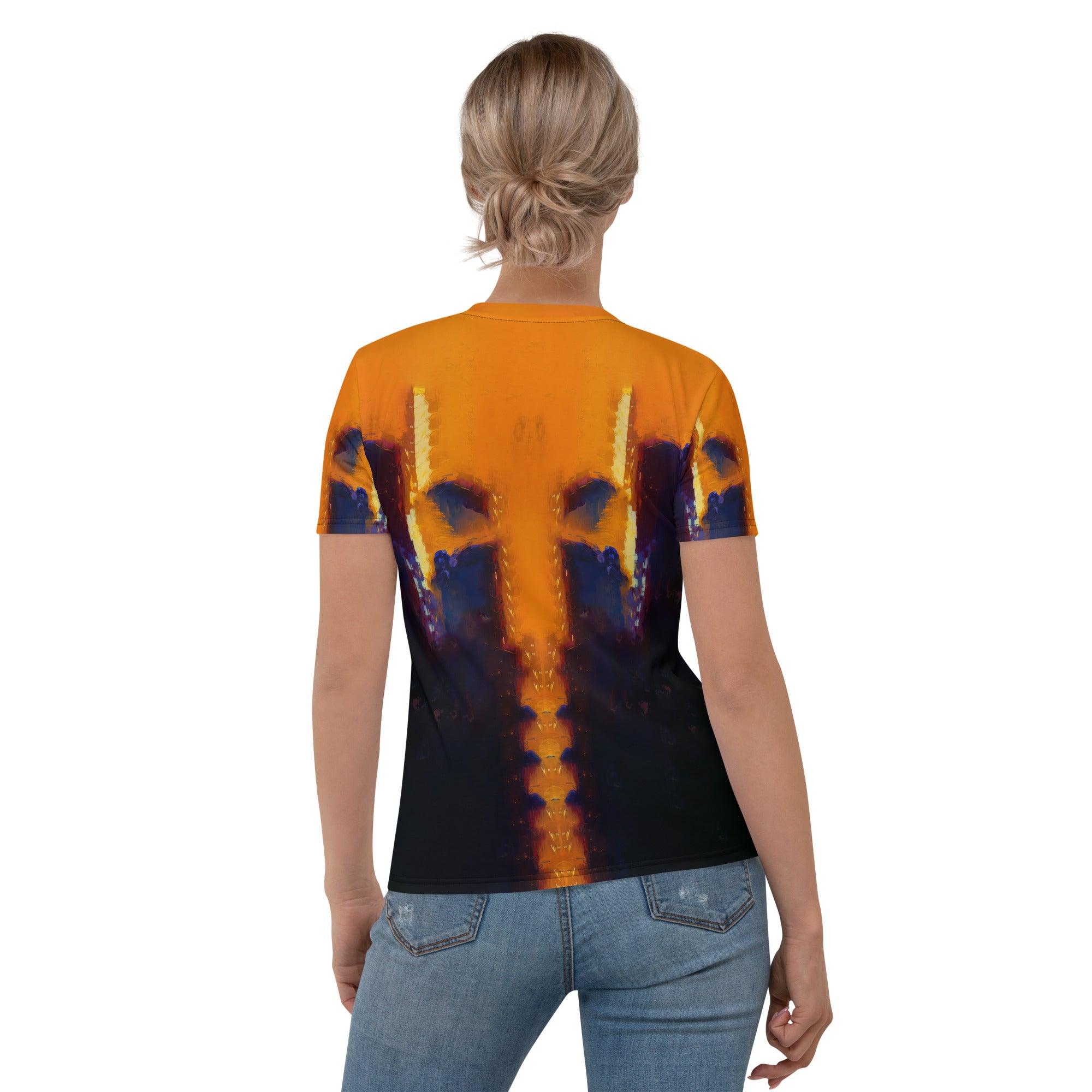 Fashion meets the sea: SurArt 79 Women's T-Shirt for surf and art lovers.