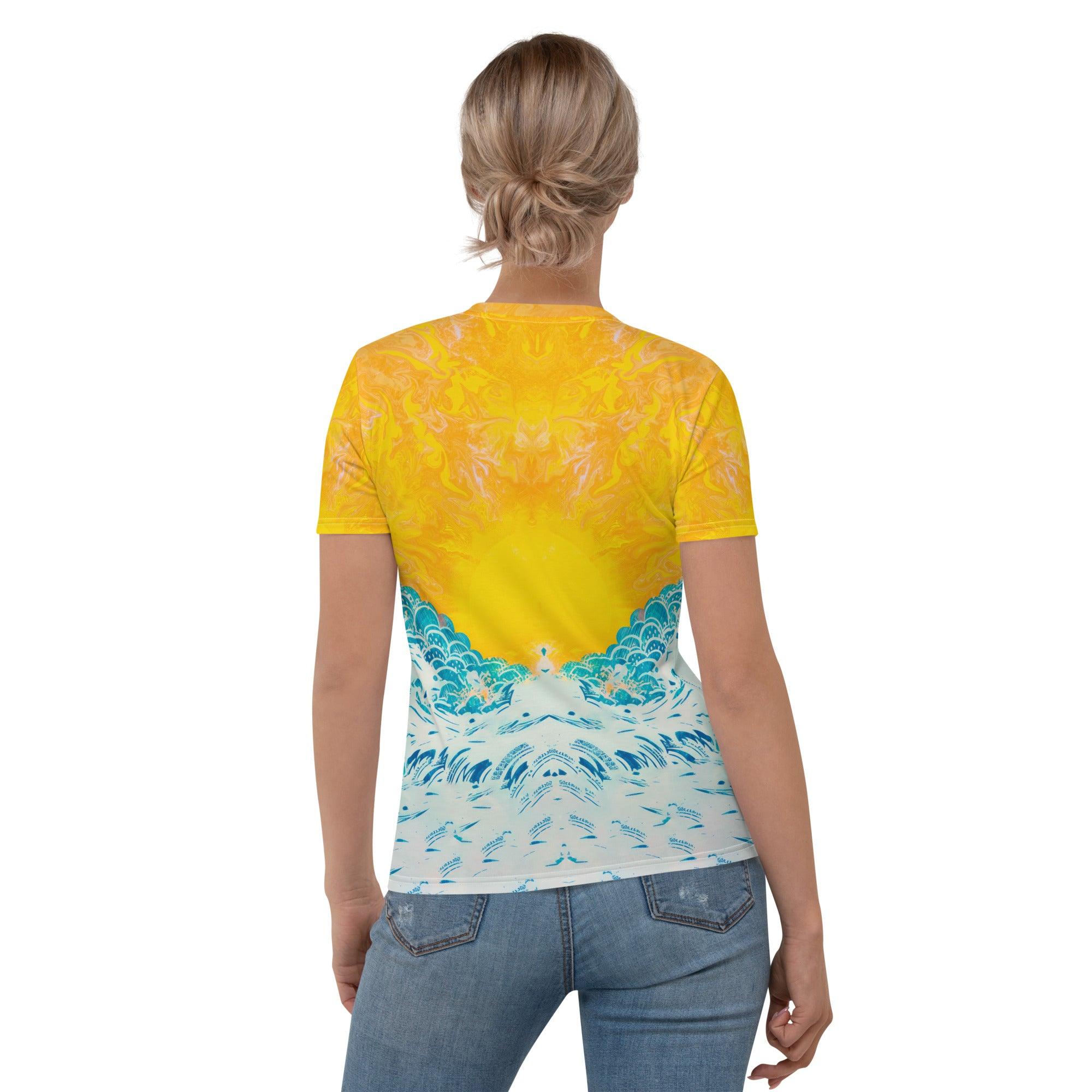 Oceanic Vibes Women's Crew Neck - Beyond T-shirts