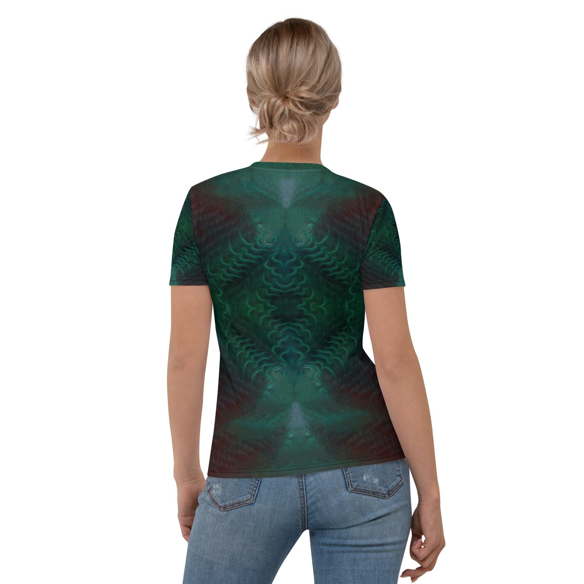 Melodic Harmony All-Over Print Women's Crew Neck T-Shirt - Beyond T-shirts