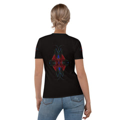 Art Deco All-Over Print Women's Crew Neck - Beyond T-shirts