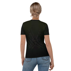 Futuristic Neon All-Over Print Women's Crew Neck - Beyond T-shirts