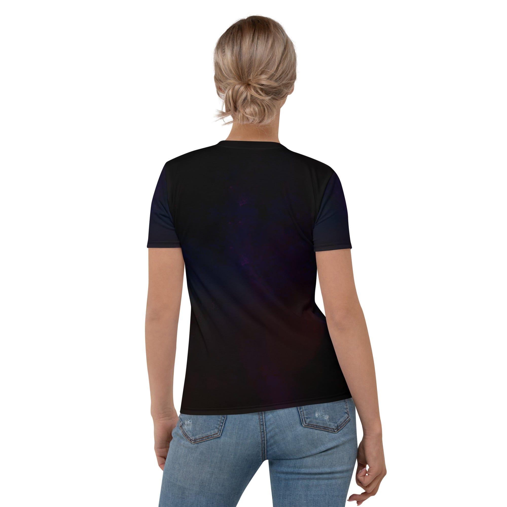 Melodic Elegance Women's Crew Neck T-Shirt - Music Inspired - Beyond T-shirts