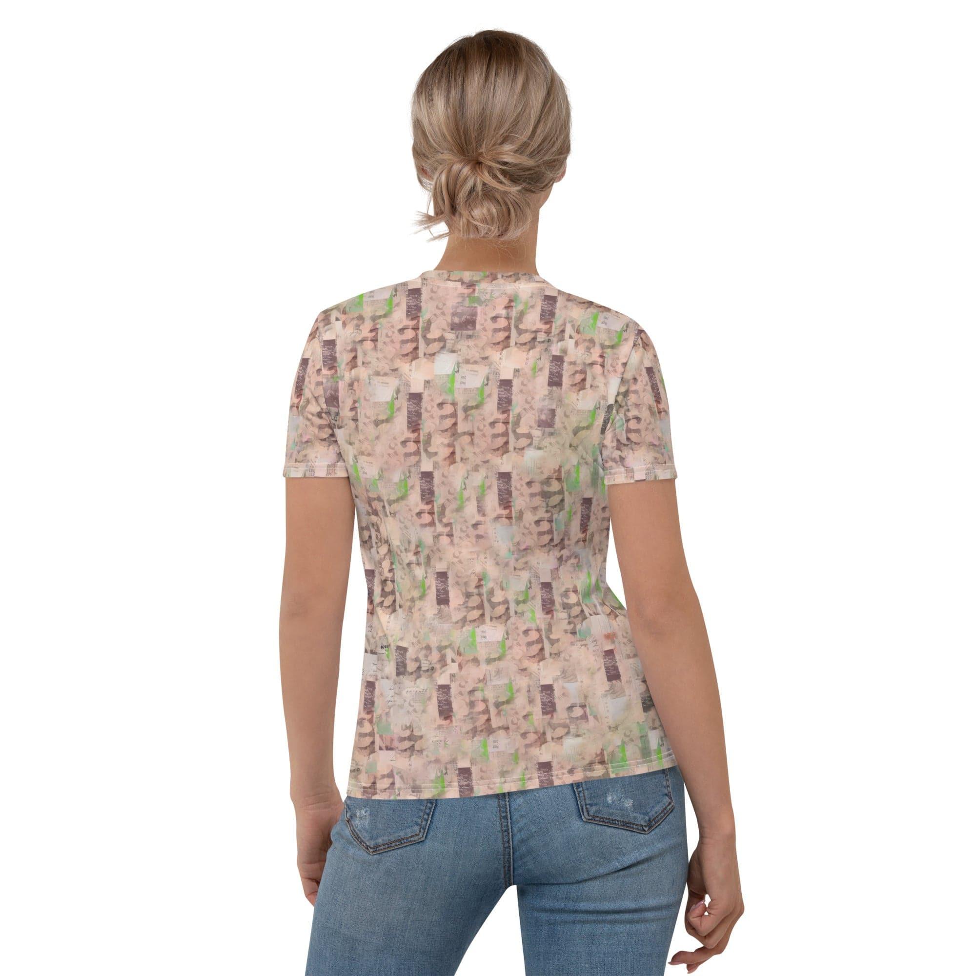 Harmony In Motion Women's All-Over Print Crew Neck T-Shirt - Beyond T-shirts