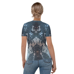 Jungle Rhythms Women's Natural Pattern Crew Neck Tee - Beyond T-shirts