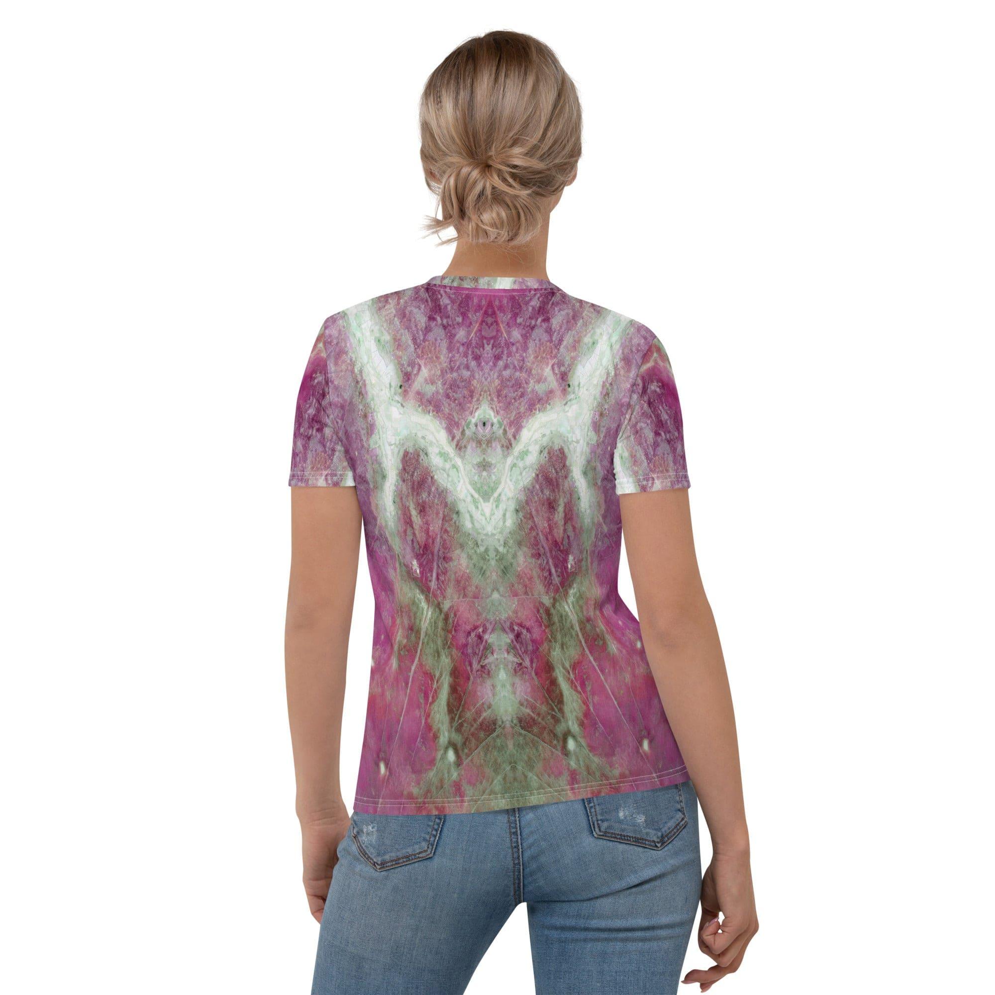 Autumn Glow Women's All-Over Print Crew Neck Tee - Beyond T-shirts