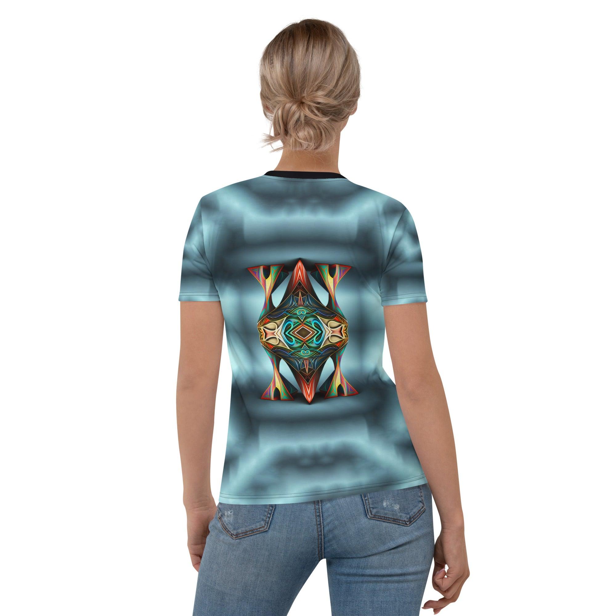 Vortex Vision Futuristic Shoes Women's All-Over Print T-Shirt - Beyond T-shirts