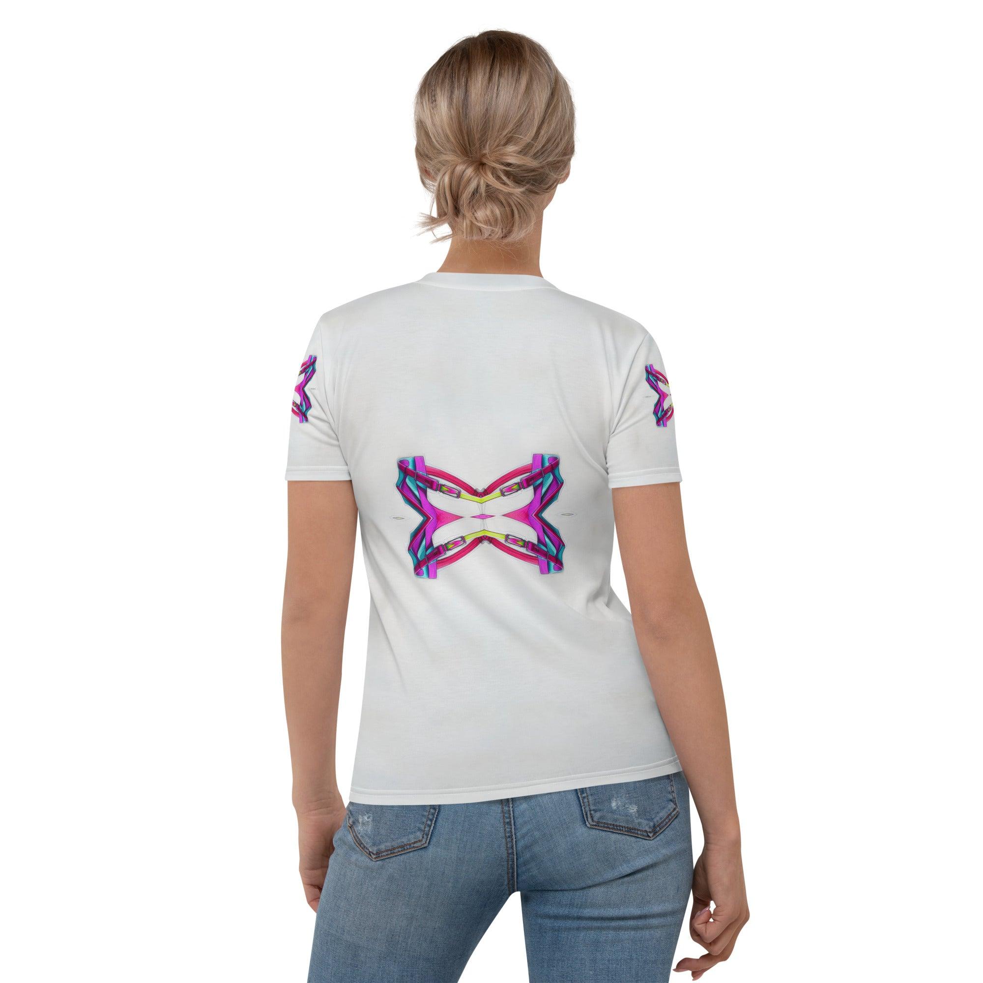 Quantum Impressions Futuristic Shoes Women's All-Over Print Tee - Beyond T-shirts