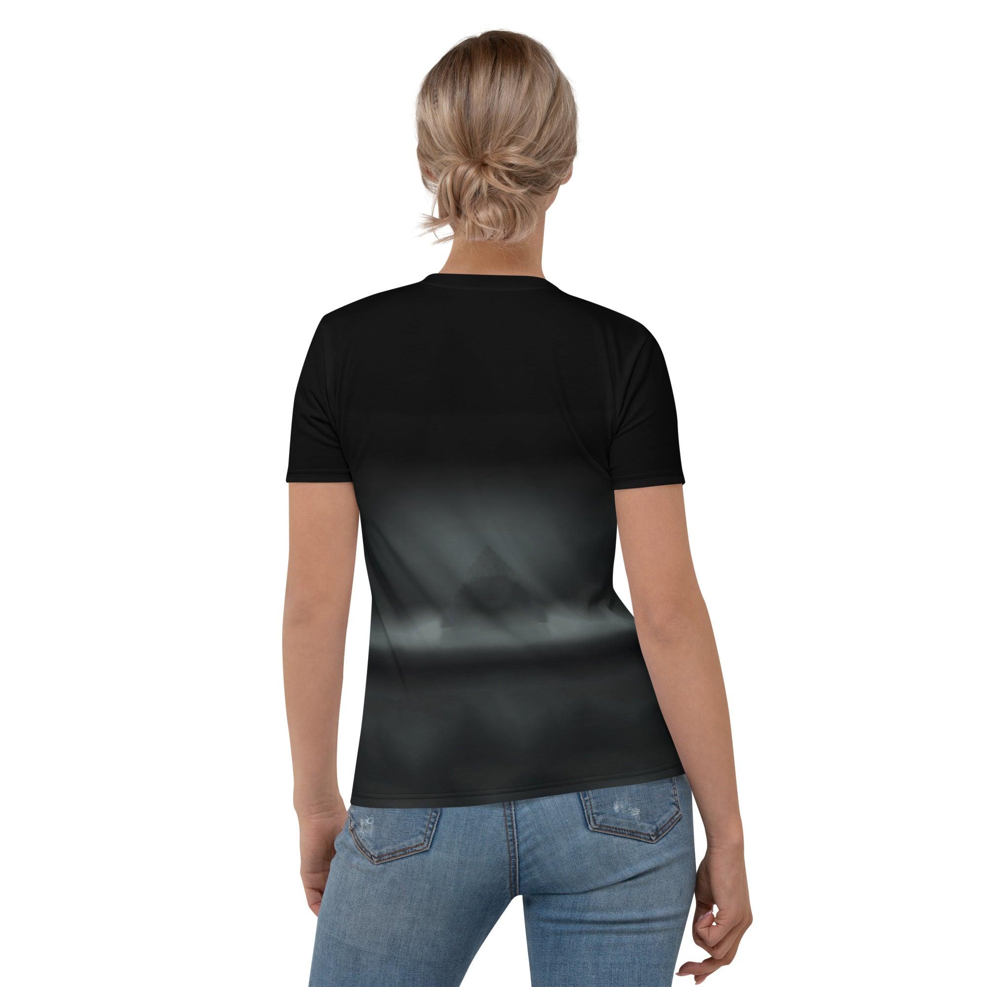 Quantum Aura Futuristic Shoes Women's All-Over Print T-Shirt - Beyond T-shirts