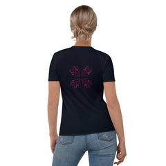 Ethereal Elegance Enchantment Women's All-Over Print Crew Neck T-Shirt - Beyond T-shirts