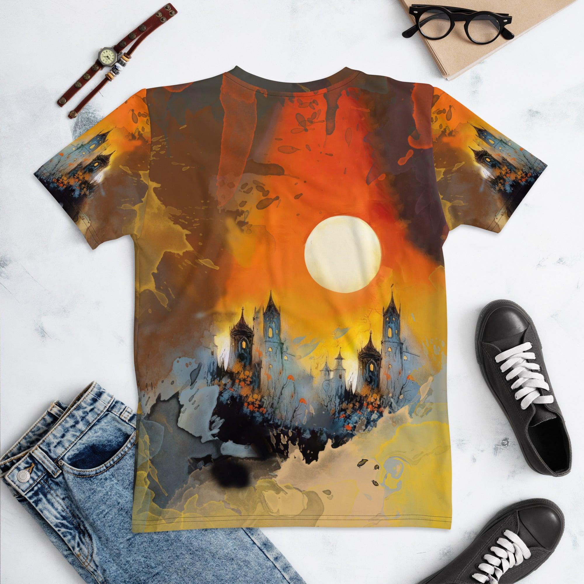 Bats And Blood Moon T-Shirt - Beyond T-shirts