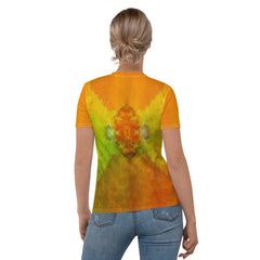 Pumpkin Patch Delight Halloween Women's Crew Neck T-Shirt - Beyond T-shirts