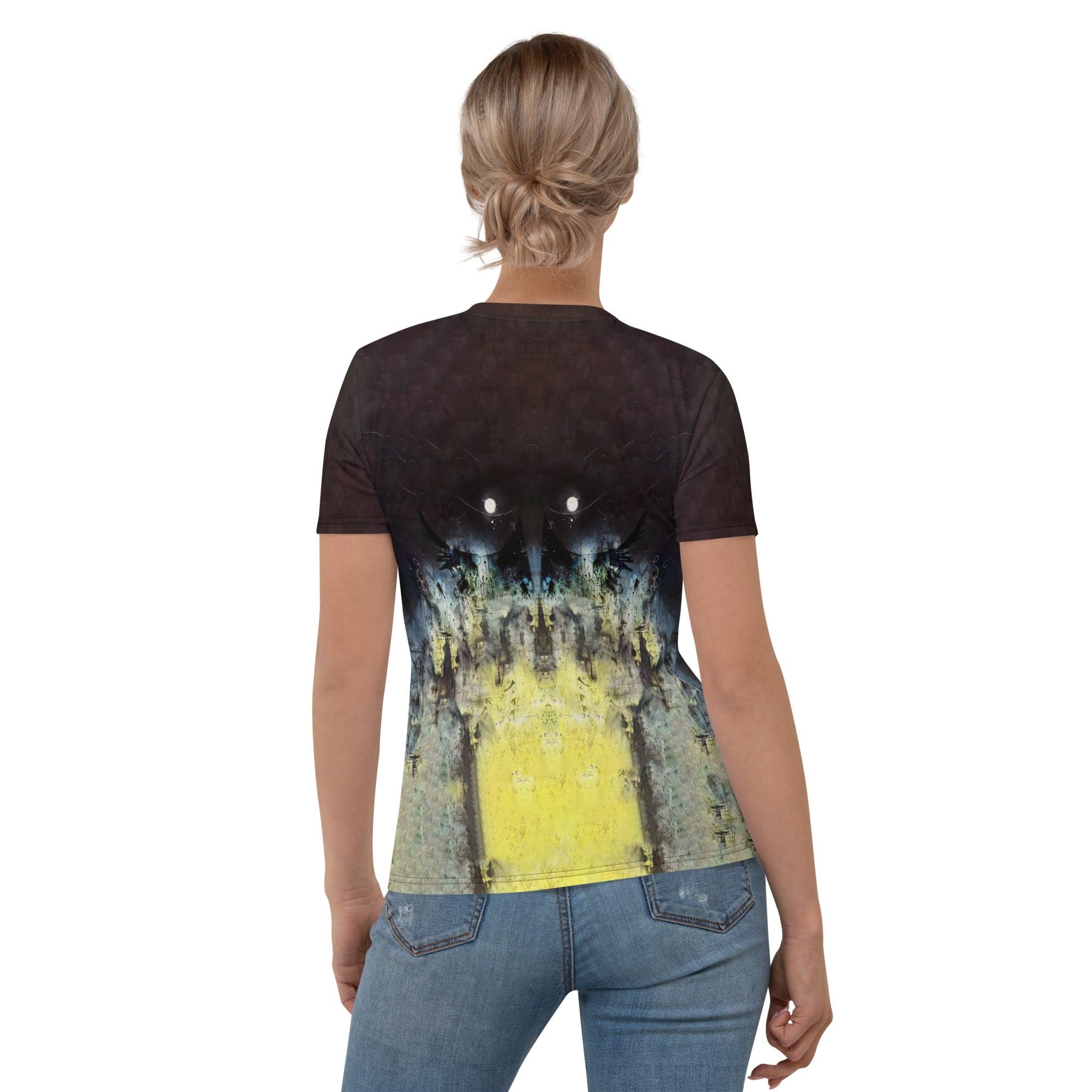 Witchy Wonders Halloween Women's Crew Neck T-Shirt - Beyond T-shirts