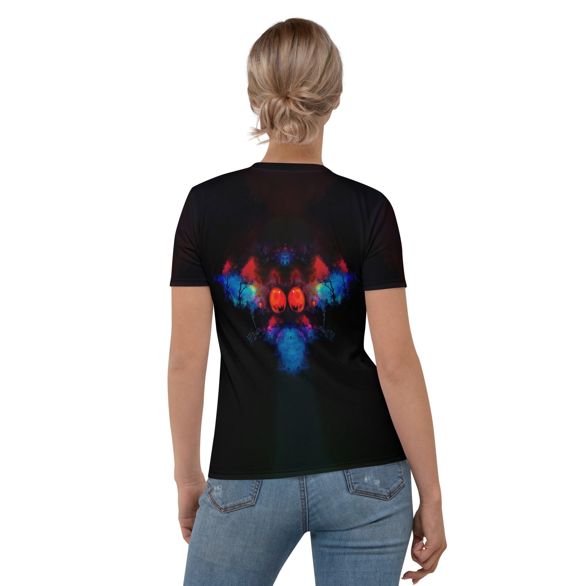 Wickedly Cool Halloween Women's Crew Neck T-Shirt - Beyond T-shirts