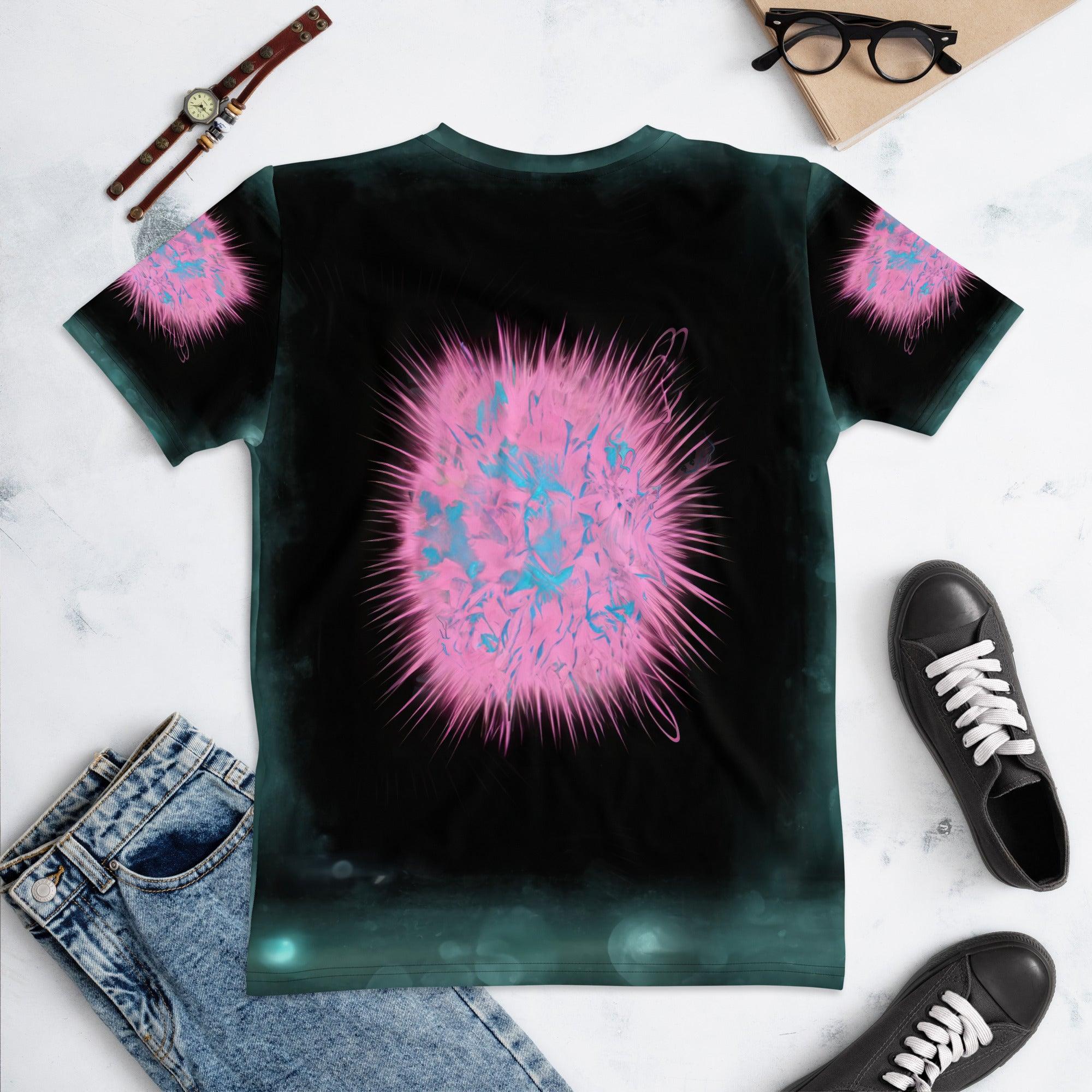 Music Street Art All-Over Print Women's Crew Neck T-Shirt - Beyond T-shirts