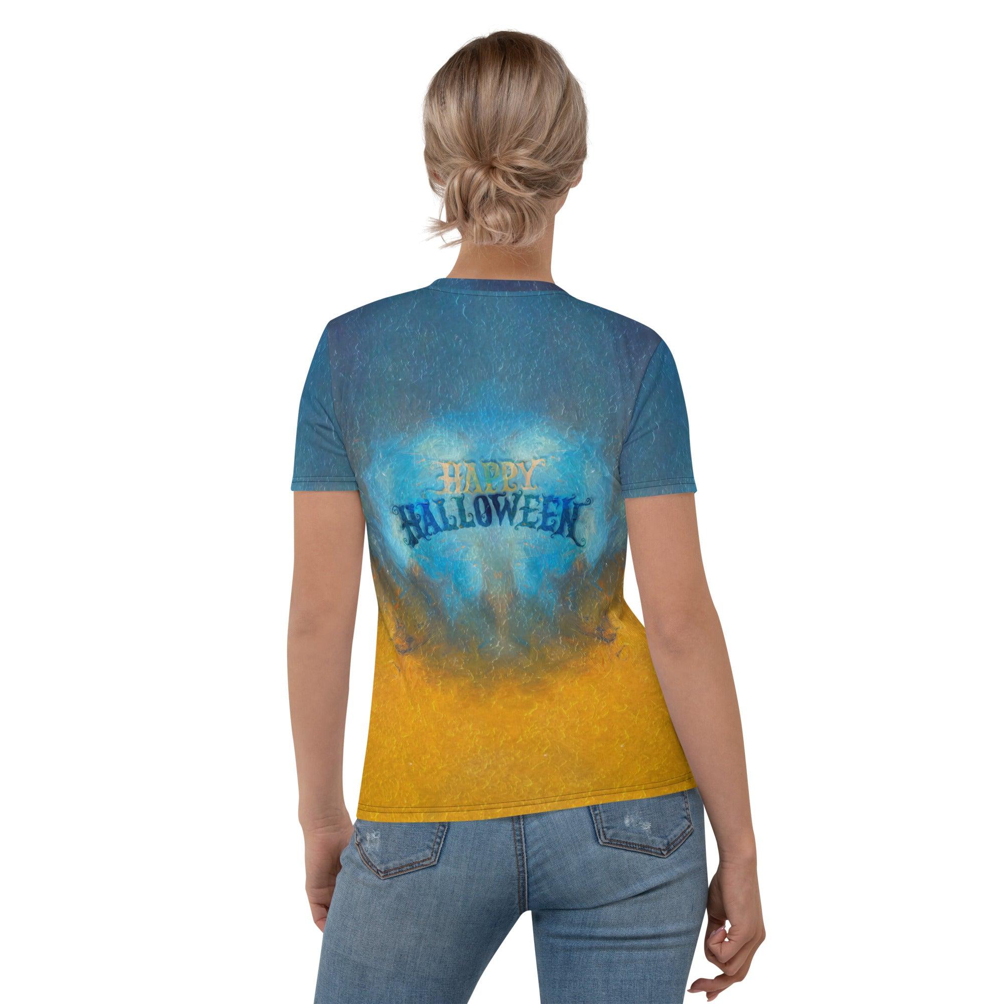 Spellbound Secrets All-Over Print Women's Crew Neck T-Shirt - Beyond T-shirts