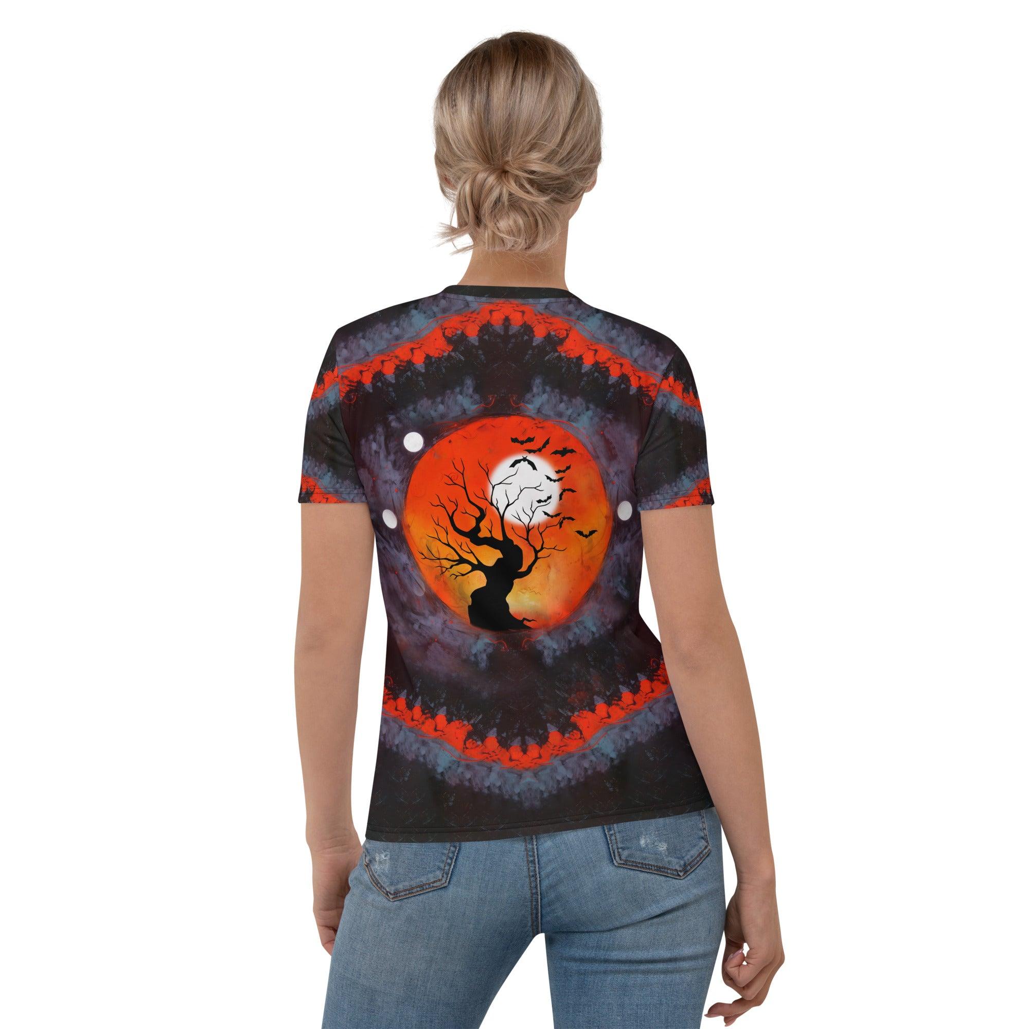 Witches' Brew All-Over Print Women's Crew Neck T-Shirt - Beyond T-shirts