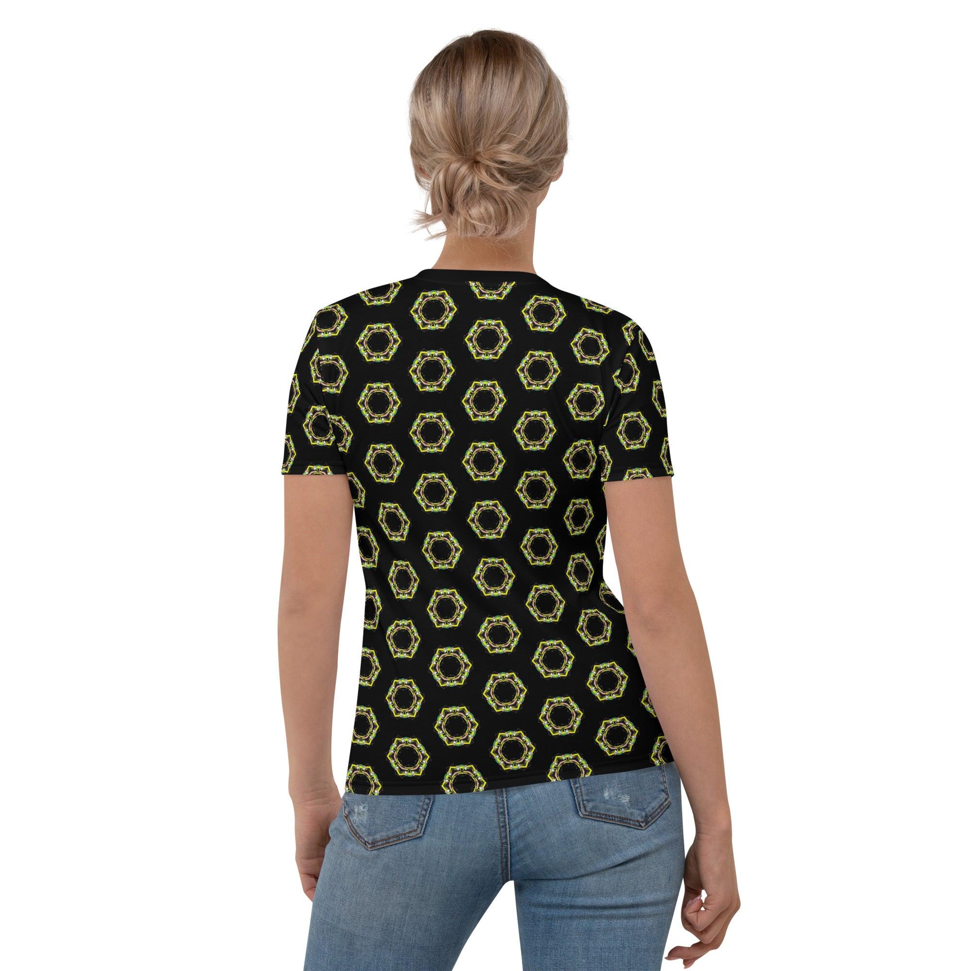 Artistic Elegance All-Over Print Women's Crew Neck T-Shirt - Beyond T-shirts