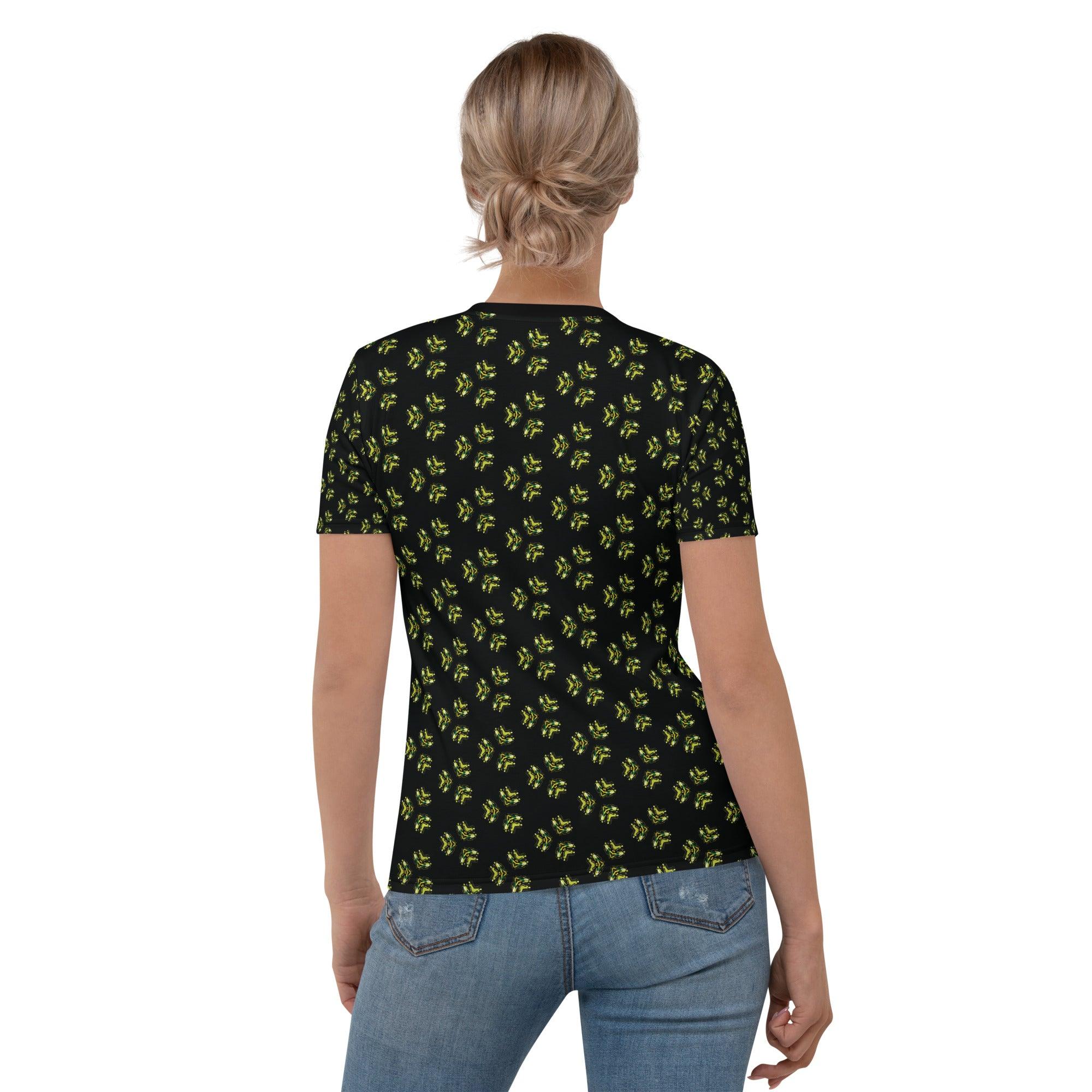 Chic Canvas Creations All-Over Print Women's Crew Neck T-Shirt - Beyond T-shirts