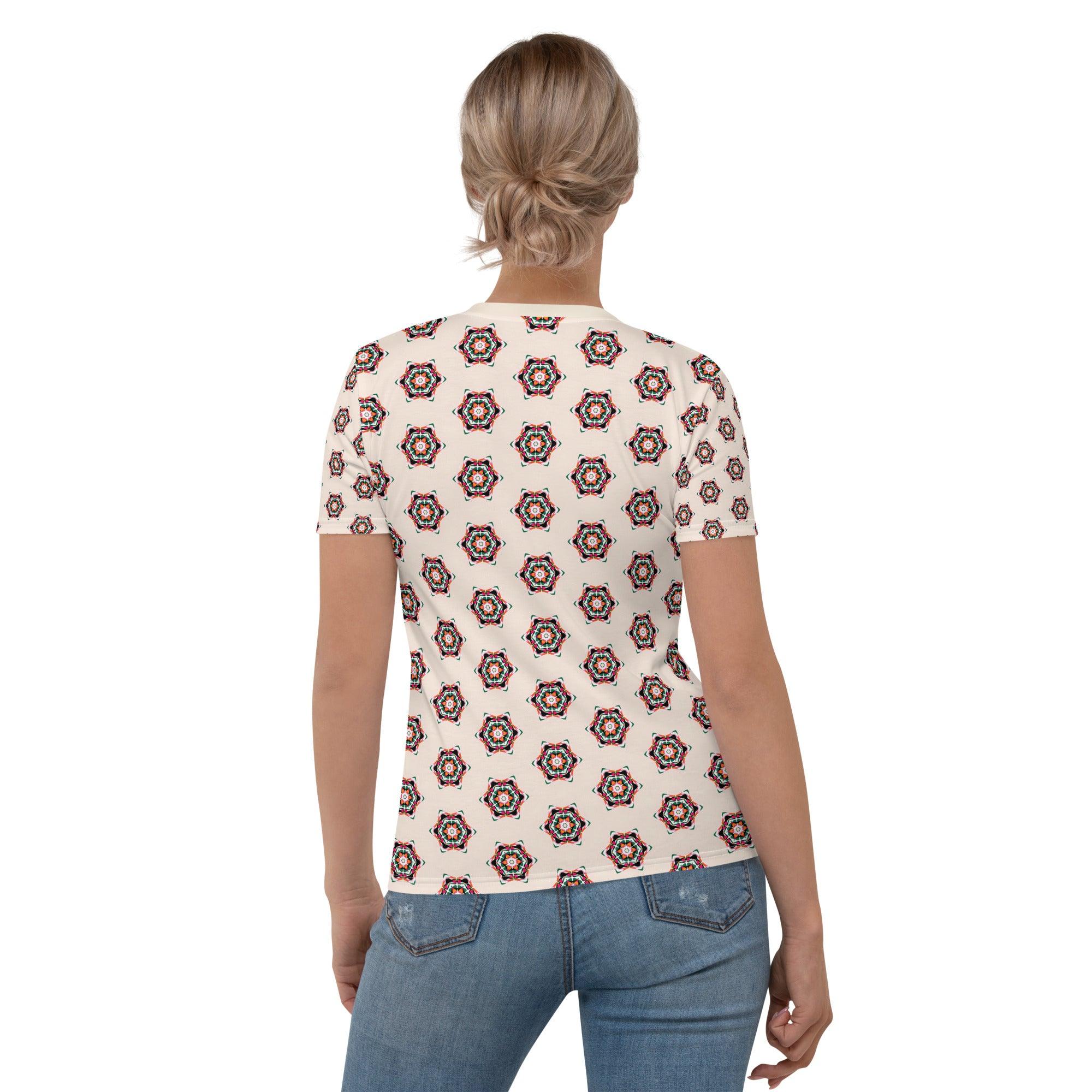 Artistic Fusion All-Over Print Women's Crew Neck T-Shirt - Beyond T-shirts