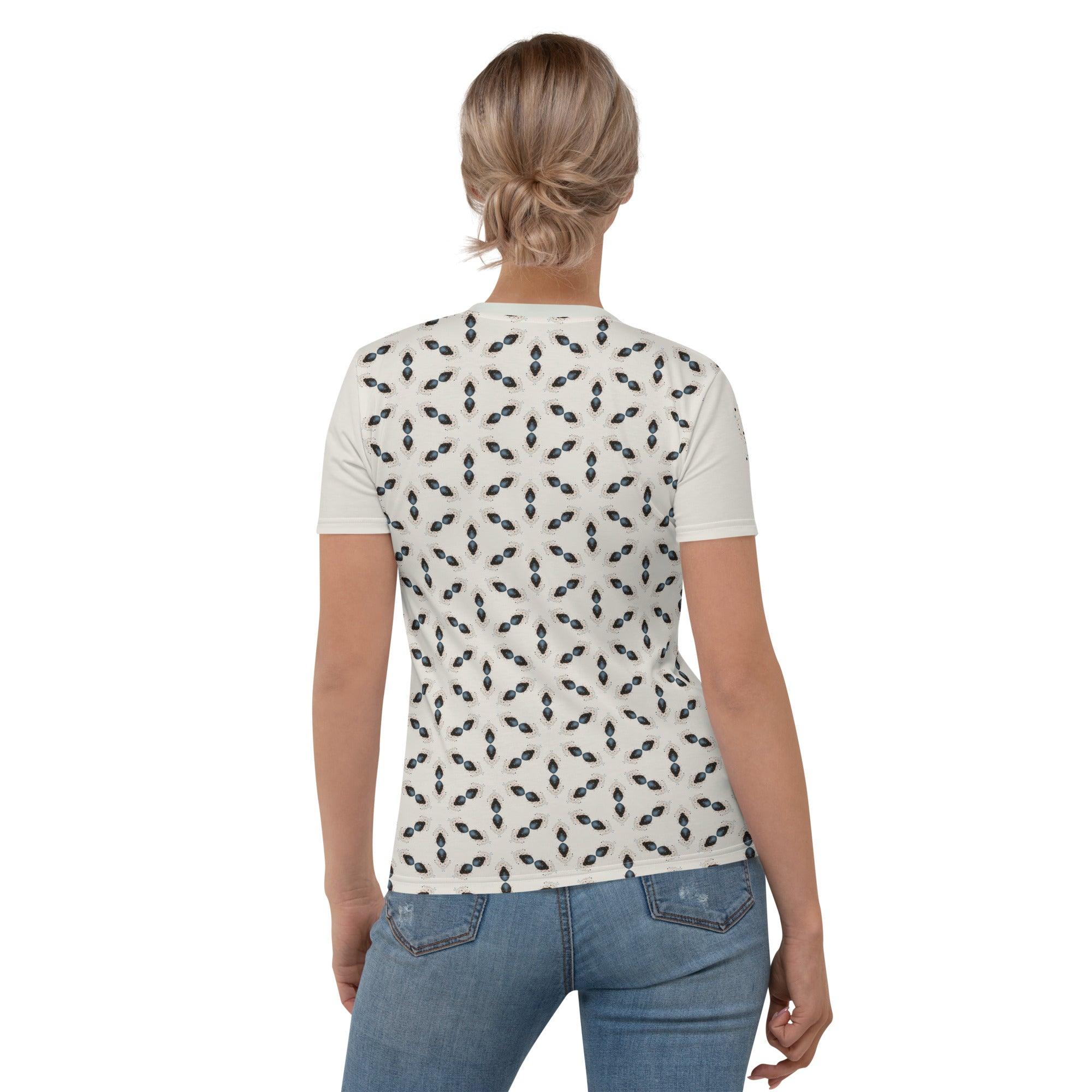 Abstract Goddesses: Women's Painting Crew Neck - Beyond T-shirts