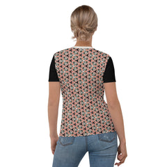 Abstract Elegance Women's Crew Neck - Beyond T-shirts