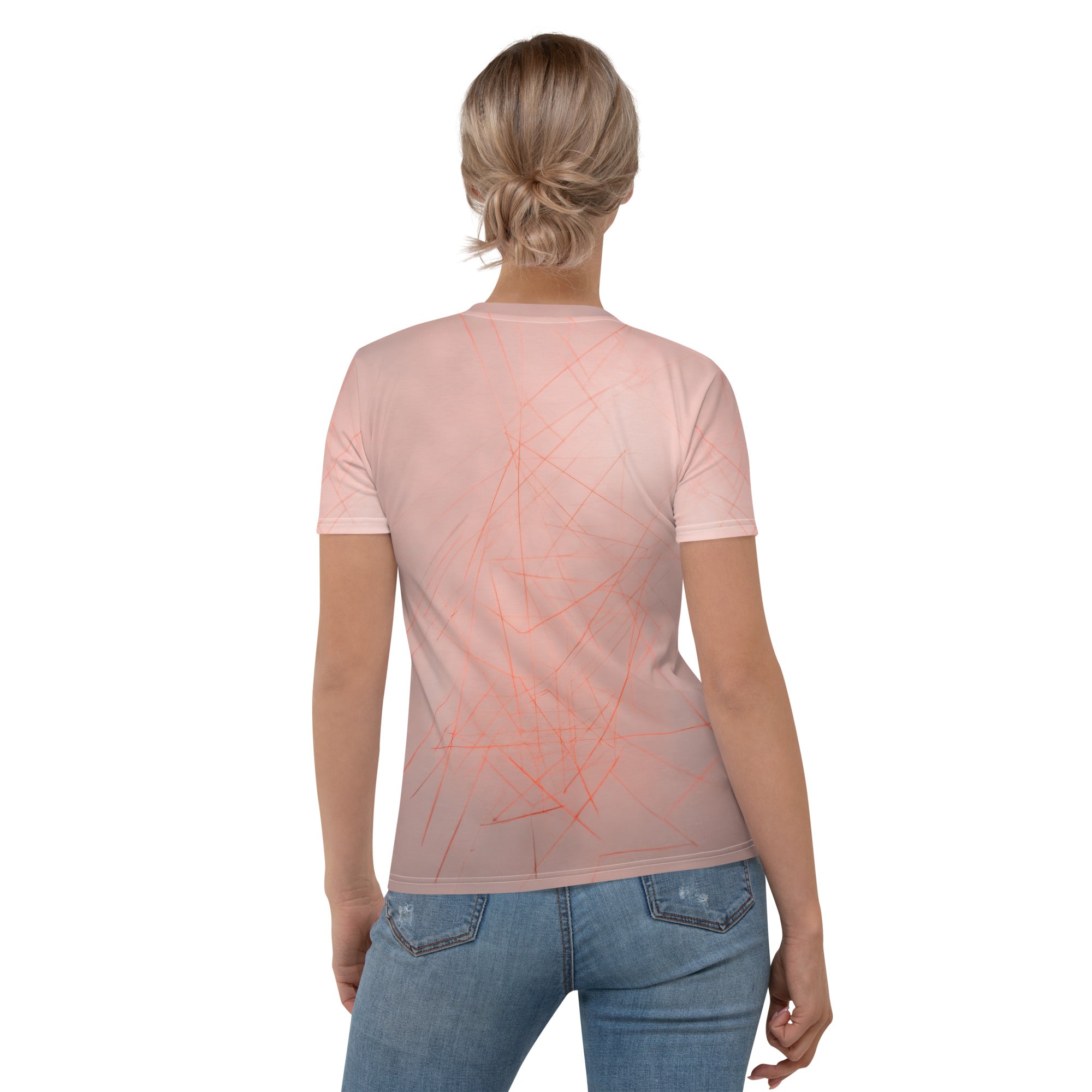 Intricate Iguana Imprint Women's T-Shirt