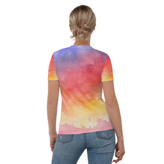 Majestic Macaw Mural Women's T-Shirt